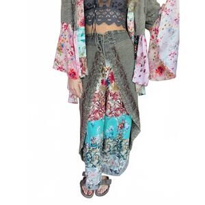 NEW YOUNG THREADS wrapped fisherman pant in one color